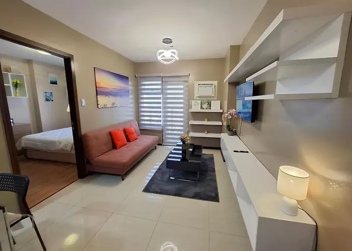 Vast Space 1Br -40Sqm -4Pax -Parking -Moa,Picc,Wtc,Aiport アパート