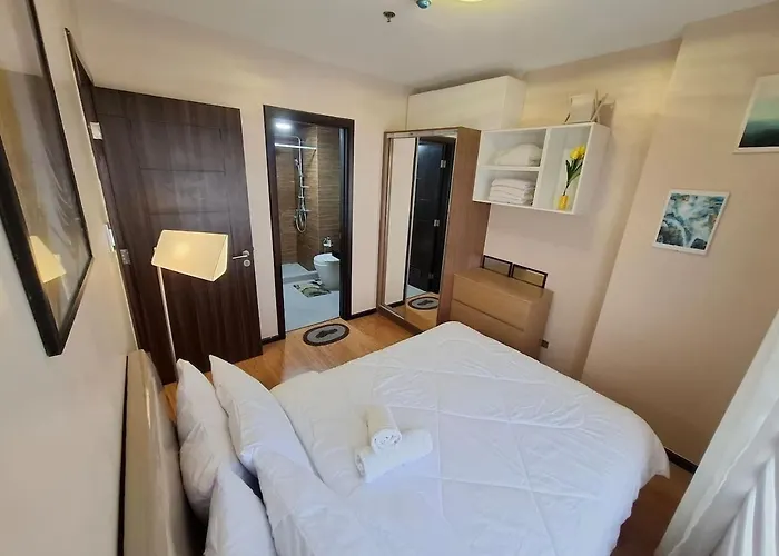 Vast Space 1br -40sqm -parking -moa,picc,wtc,ccp,airport Apartamento *