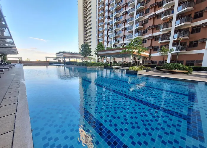 Vast Space 1Br -40Sqm -4Pax -Parking -Moa,Picc,Wtc,Aiport *