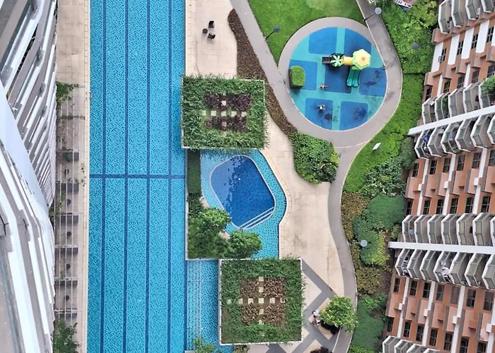 Vast Space 1Br -40Sqm -4Pax -Parking -Moa,Picc,Wtc,Aiport アパート マニラ市